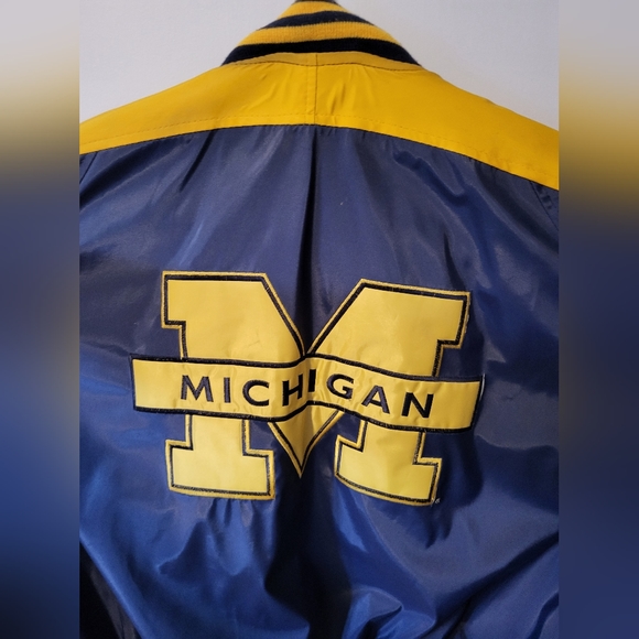 Steve and Barry's Michigan Wolverines Bomber Jacket - Picture 3 of 8